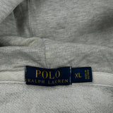 Polo By Ralph Lauren Hoodie - XL Grey Cotton