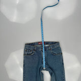 Levis 550 Jeans - 32W UK 12 Blue Cotton