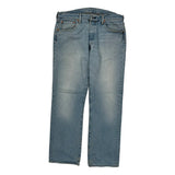 Levis 501 Jeans - 34W 30L Light Wash Cotton