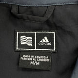 Adidas Windbreaker - Medium Gray Polyester