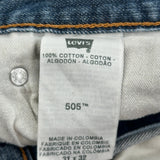 Levis Jeans - 32W 32L Blue Cotton