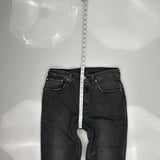 501 Levis Jeans - 31W 27L Gray Cotton