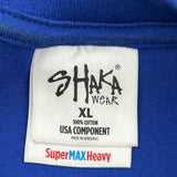 Nipsey Hussle Shaka Wear Graphic T-Shirt - XL Blue Cotton