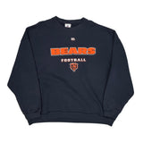 Bears Nfl Sweatshirt - 2XL Navy Cotton