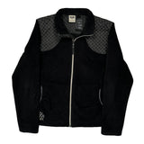 Harley Davidson Fleece Jacket - Large Black Polyester