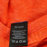 Reyka Vodka Tultex T-Shirt - Large Orange Polyester Blend