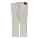 Levis Jeans - 38W 30L White Cotton