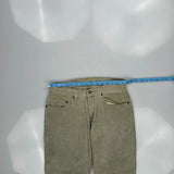 Wrangler Cord Trousers - 31″ Waist Beige Corduroy