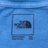 The North Face Graphic T-Shirt - 2XL Blue Cotton