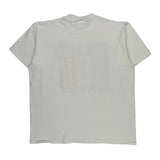 Single Stitch Ireland Unbranded Graphic T-Shirt - 2XL White Cotton