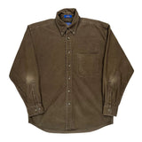Pendleton Shirt - Medium Brown Cotton