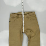 Wrangler Jeans - 32W 29L Beige Cotton