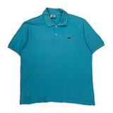Lacoste Polo Shirt - XL Blue Cotton