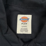 Audio Dickies Shirt - Large Black Cotton