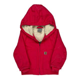 Age 2 Carhartt Jacket - 3XS Red Cotton