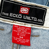 Ecko Unltd Jeans - 32W 30L Blue Cotton