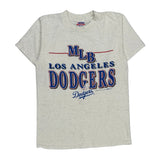 Single Stitch Los Angeles Dodgers Mlb T-Shirt - Medium White Cotton