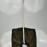 True Religion Skinny Jeans - 32W 31L Brown Cotton
