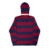 Polo By Ralph Lauren Striped Rugby Shirt - Medium Block Colour Cotton
