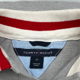Age 3 Tommy Hilfiger Polo Shirt - 2XS Gray Cotton