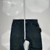 Dickies Carpenter Pants - 36W 31L Gray Cotton