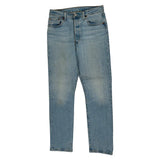 501 Levis Jeans - 30W 27L Light Wash Cotton