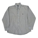 Blake Shirt Ralph Lauren Checked Shirt - Large White Cotton