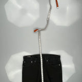 Levis 505 Jeans - 36W 31L Black Cotton
