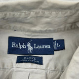 Vintage Ralph Lauren Short Sleeve Shirt - Large Khaki Cotton
