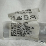 Made In USA Disney Graphic Sweatshirt - Small White Cotton Blend