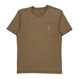Original Fit Carhartt T-Shirt - Small Brown Cotton