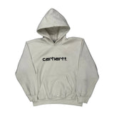 Carhartt Hoodie - Large White Cotton