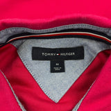 Tommy Hilfiger Polo Shirt - Medium Red Cotton
