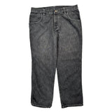 Evisu Graphic Jeans - 38W 33L Gray Denim