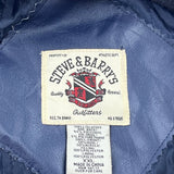 USA Steve & Barry Graphic Varsity Jacket - 2XL Navy Wool Blend
