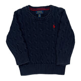 Age 2 Polo By Ralph Lauren Sweater - 2XS Navy Cotton