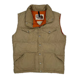 80S Made In USA The North Face Vest - Medium Beige Down
