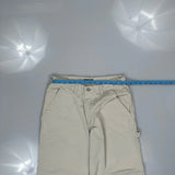 Polo By Ralph Lauren Cargo Carpenter Trousers - 30W 30L Beige Cotton