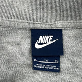 Nike Polo Shirt - XL Grey Cotton