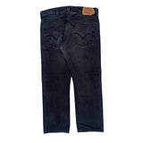 501 Levis Jeans - 36W 29L Dark Wash Cotton