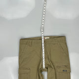 Wrangler Cargo Trousers - 36W 30L Khaki Cotton