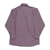 Tommy Hilfiger Checked Shirt - Large Purple Cotton