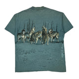 Wolves Signal Sports Single Stitch T-Shirt - 2XL Gray Cotton