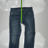 Faded Glory Slim Fit Jeans - 32W 30L Blue Denim