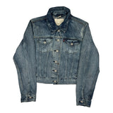 Levis Denim Jacket - Small Blue Denim