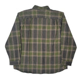 Carhartt Checked Flannel Shirt - 2XL Gray Cotton