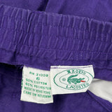 Izod Shorts - 26W US 2 Purple Cotton Blend