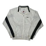 Nike Spellout Windbreaker - Large White Polyester