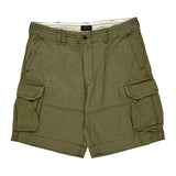 Polo By Ralph Lauren Cargo Shorts - 36W 9L Green Cotton