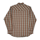 Levis Checked Shirt - Large Brown Cotton